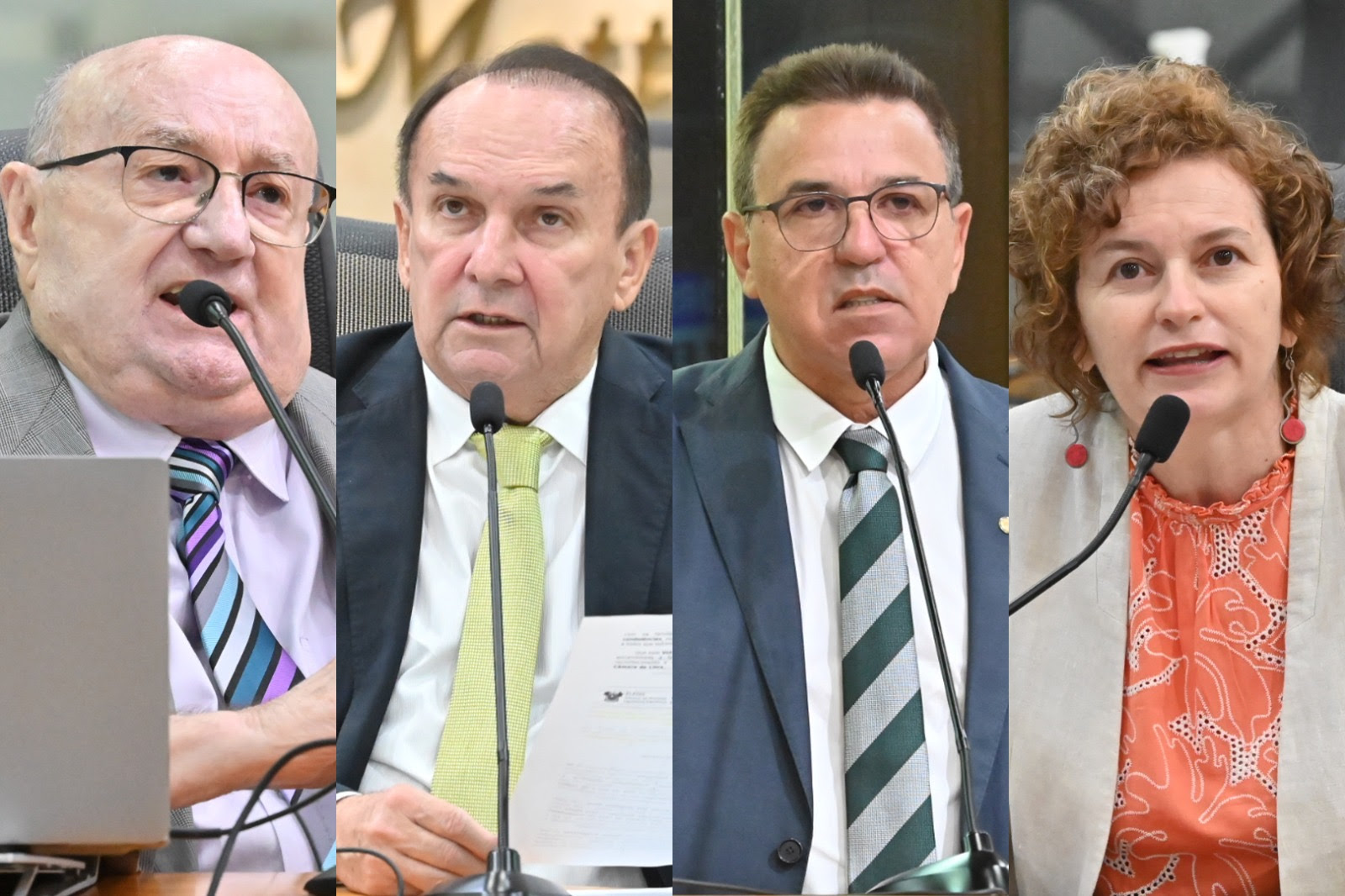 Líderes Parlamentares criticam governos estadual e federal e debatem sobre operação policial